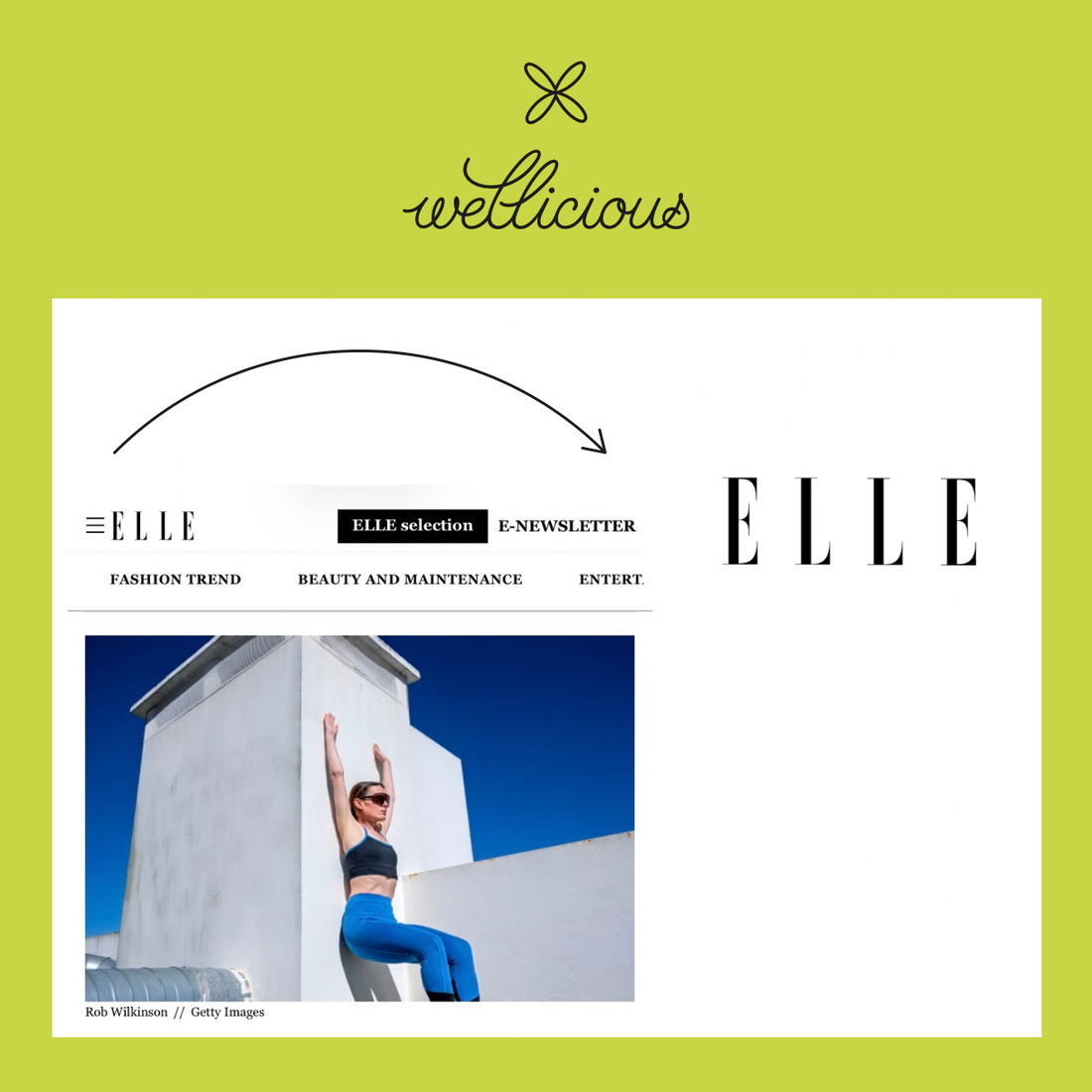 Wellicious spotted in Elle China