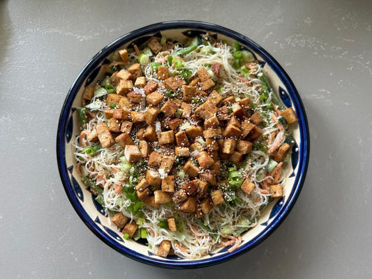 Ayurvedic-Inspired Summer Rice Noodle Salad