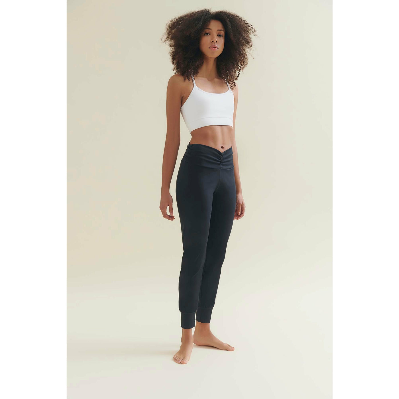 Eco Yoga Leggings High Waste made from biodegradable fabric